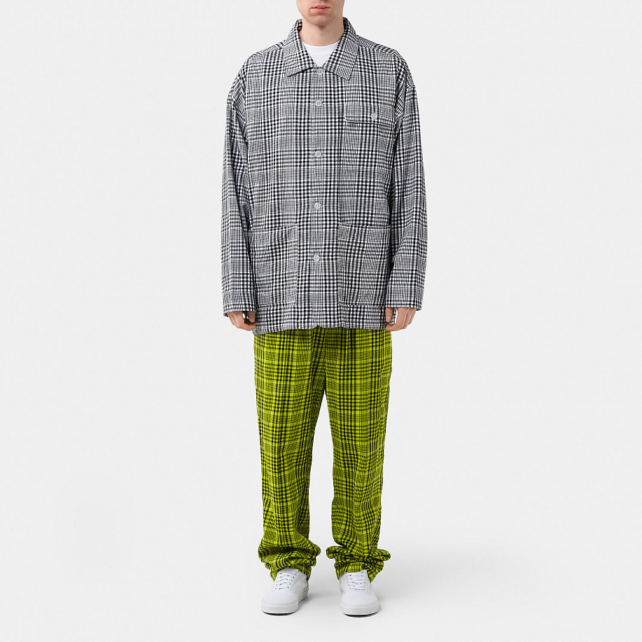 Куртка-рубашка NOMA T.D. GINGHAM CHECK COVERALL в интернет магазине Peakwww.peakstore.ru - 10 фото