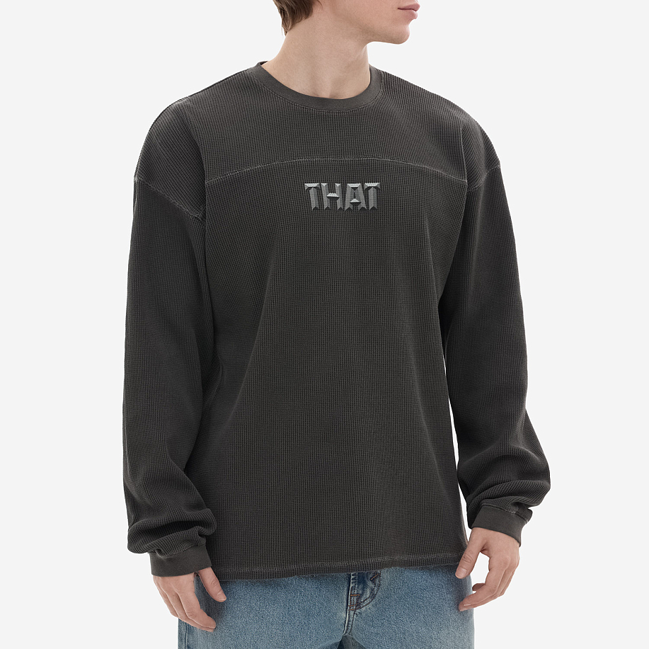 Лонгслив THISISNEVERTHAT THAT WAFFLE L/S TEE в интернет магазине Peakwww.peakstore.ru - 2 фото