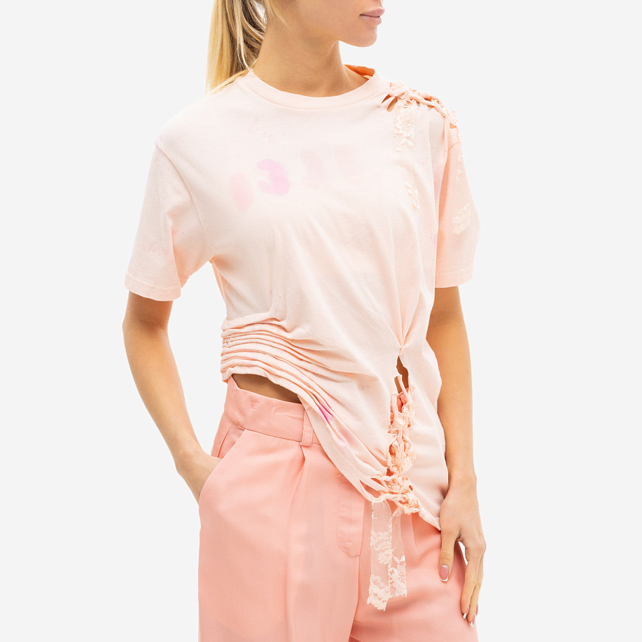 Футболка COLLINA STRADA KATINA LACE TEE в интернет магазине Peakwww.peakstore.ru - 2 фото