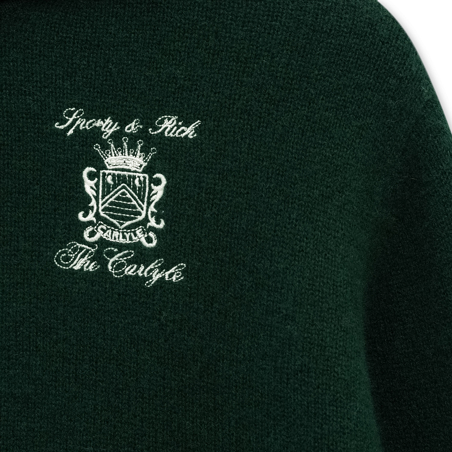 Толстовка SPORTY & RICH CARLYLE CREST CASHMERE HOODIE - 25 фото Толстовка SPORTY & RICH CARLYLE CREST CASHMERE HOODIE в интернет магазине Peakwww.peakstore.ru - 25 фото