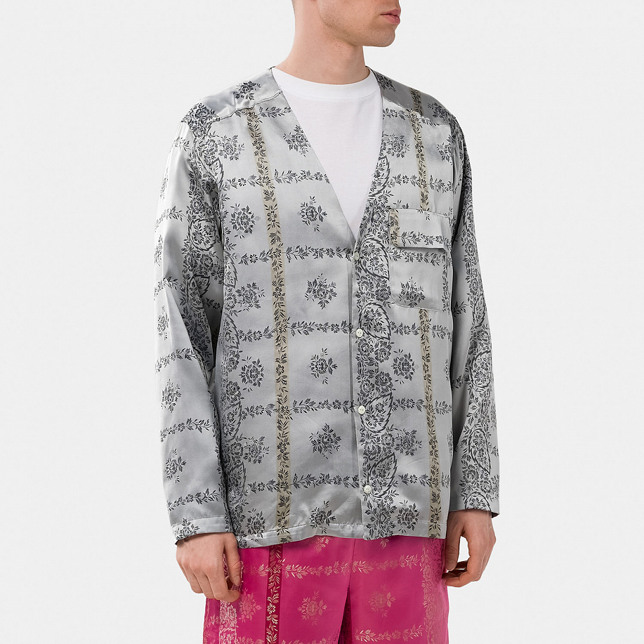 Рубашка NEEDLES V NECK SHIRT в интернет магазине Peakwww.peakstore.ru - 3 фото