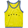 Сумка-тоут MARNI TANK-TOP SHAPED SHOPPING BAG LIME/BLUETTE/SILK WHITE