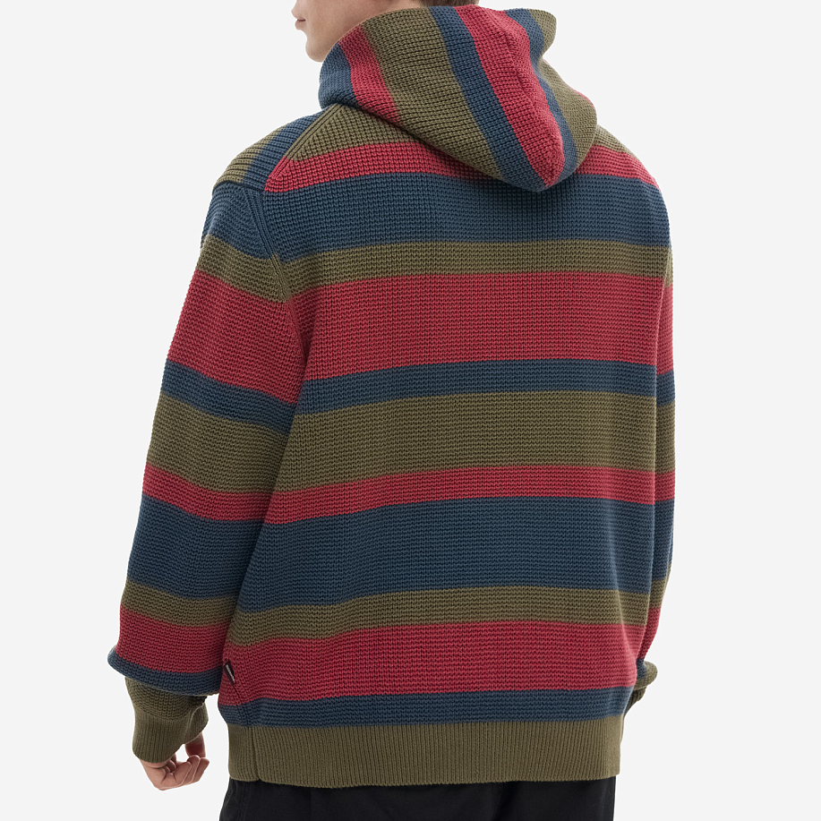 Толстовка THISISNEVERTHAT STRIPED WAFFLE KNIT HOODIE - 9 фото Толстовка THISISNEVERTHAT STRIPED WAFFLE KNIT HOODIE в интернет магазине Peakwww.peakstore.ru - 9 фото
