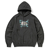 Толстовка THISISNEVERTHAT SLEEPY CAT HOODIE Charcoal