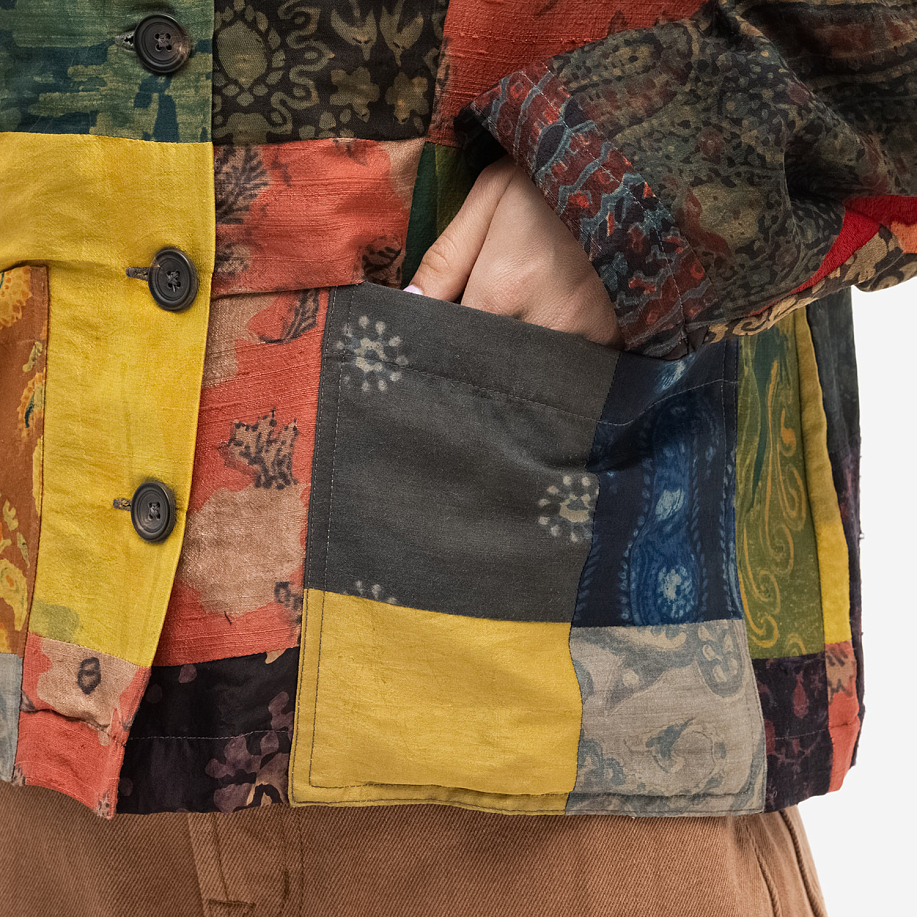 Куртка городская KARTIK RESEARCH CROPPED JACKET SILK в интернет-магазине Peak Conceptwww.peakstore.ru - 6 фото