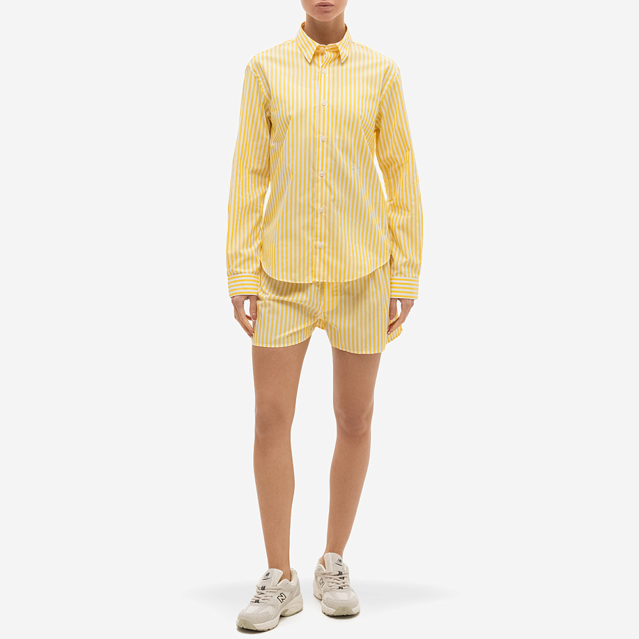 Рубашка SPORTY & RICH SRC EMBROIDERED CLASSIC SHIRT в интернет магазине Peakwww.peakstore.ru - 6 фото