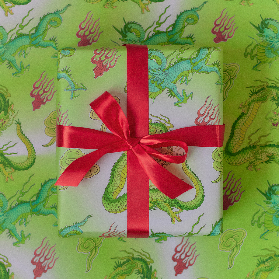 Упаковочная бумага O PAPER PAPER x PEAK DRAGON в интернет магазине Peakwww.peakstore.ru - 1 фото