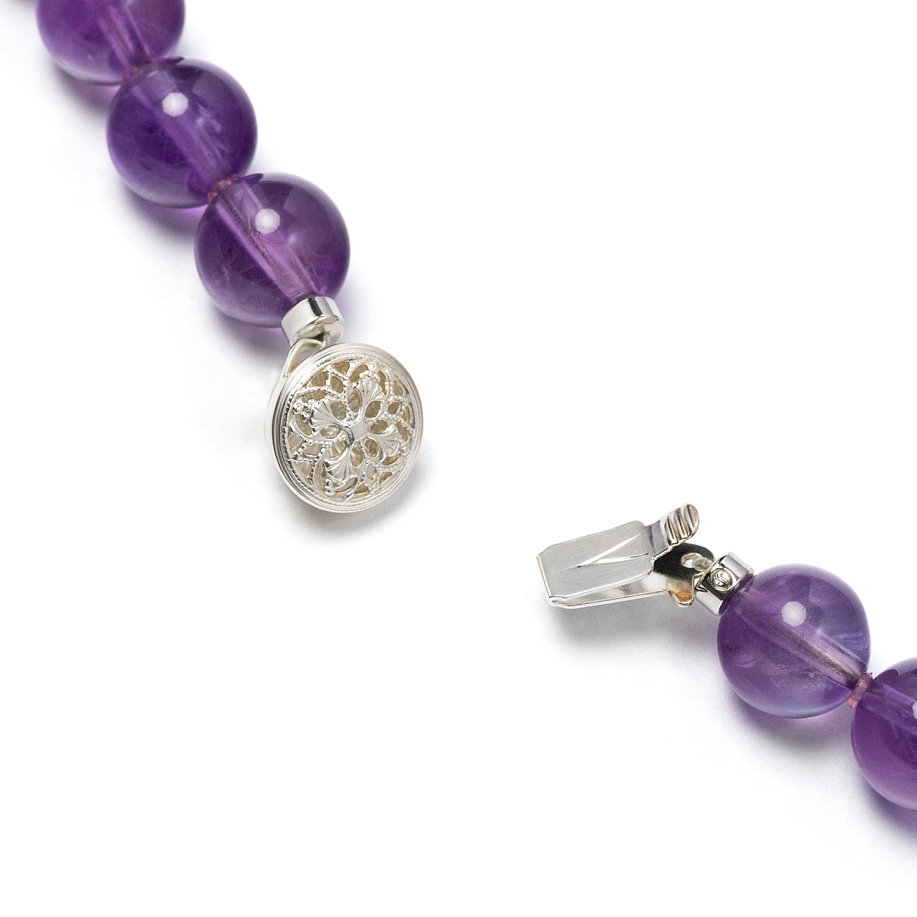 Ювелирное изделие NEEDLES NECKLACE AMETHYST - 3 фото Ювелирное изделие NEEDLES NECKLACE AMETHYST в интернет магазине Peakwww.peakstore.ru - 3 фото
