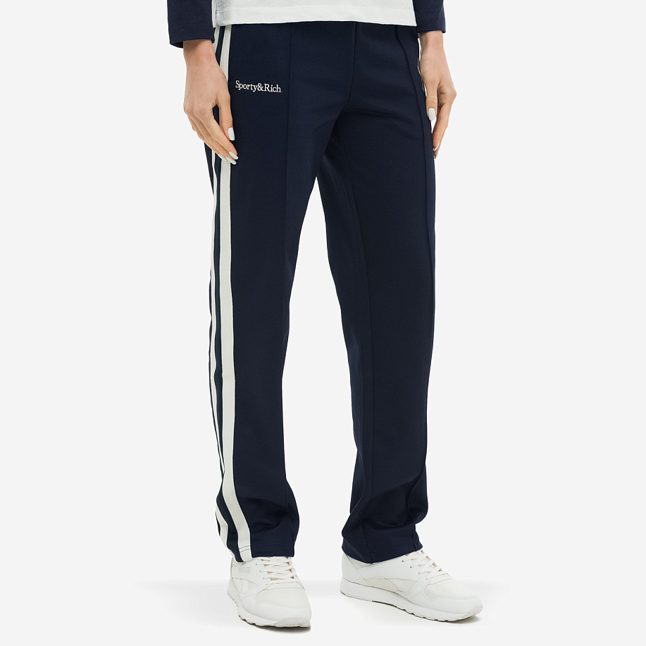 Спортивные брюки SPORTY & RICH YANKEES SERIF TRACK PANTS - 2 фото Спортивные брюки SPORTY & RICH YANKEES SERIF TRACK PANTS в интернет магазине Peakwww.peakstore.ru - 2 фото