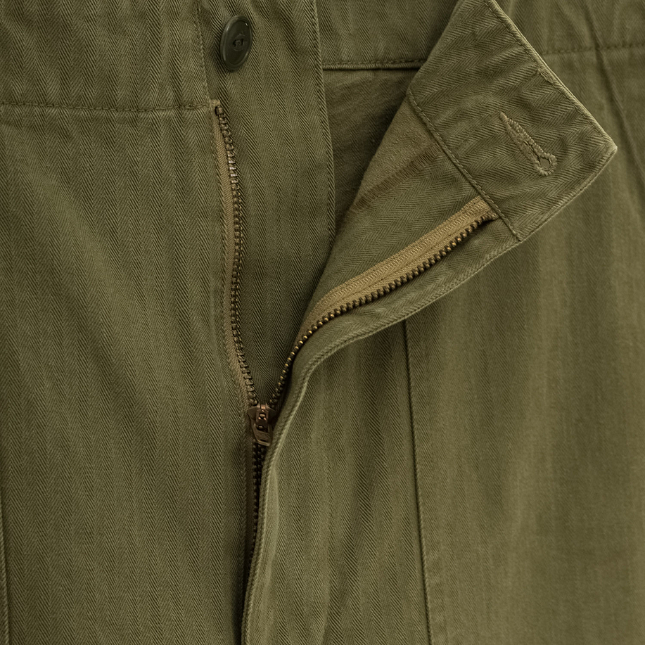 Брюки SOUTH2 WEST8 FATIGUE PANT - COTTON HERRINGBONE Olive - 8 фото Брюки SOUTH2 WEST8 FATIGUE PANT - COTTON HERRINGBONE в интернет магазине Peakwww.peakstore.ru - 8 фото