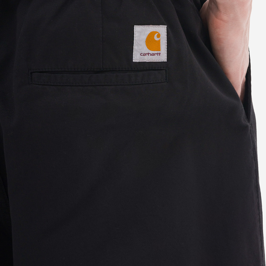 Брюки CARHARTT WIP MARV PANT BLACK (STONE WASHED) - 6 фото Брюки CARHARTT WIP MARV PANT в интернет магазине Peakwww.peakstore.ru - 6 фото