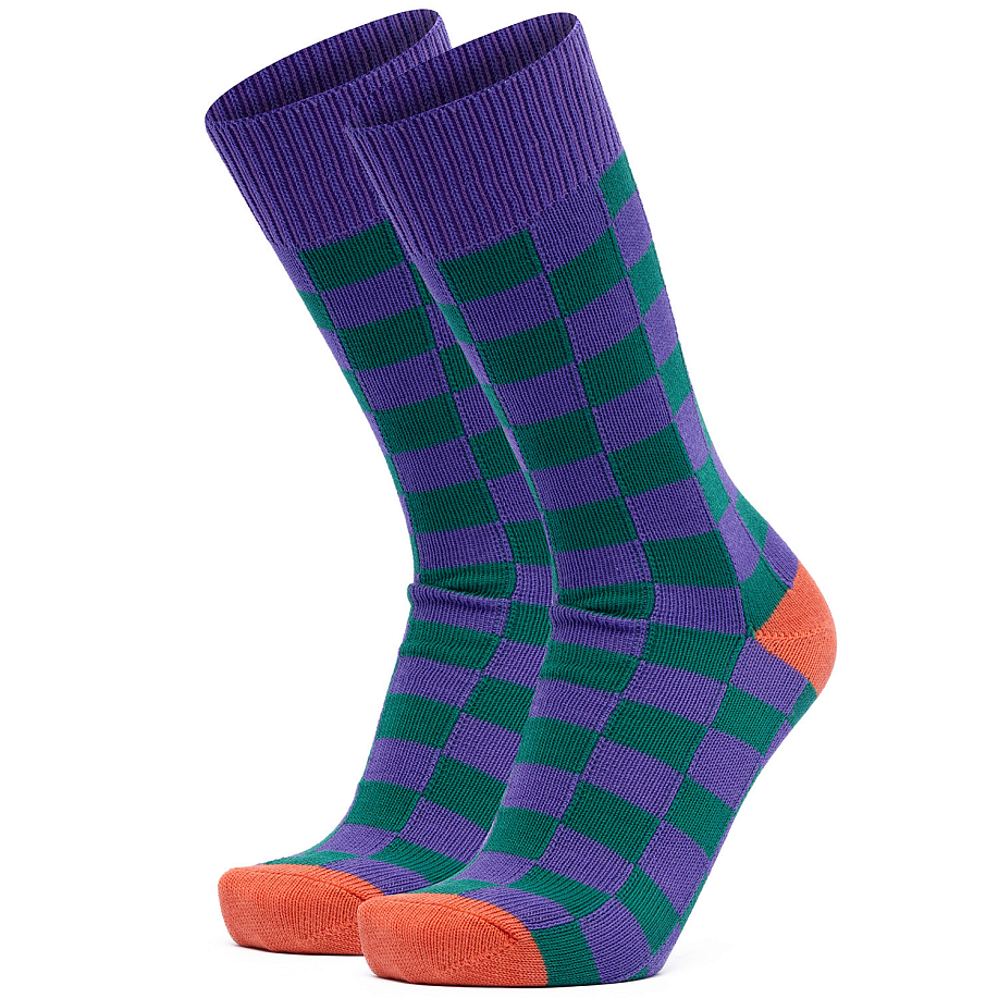 Носки ROTOTO CHECKERBOAD CREW SOCKS в интернет магазине Peakwww.peakstore.ru - 2 фото