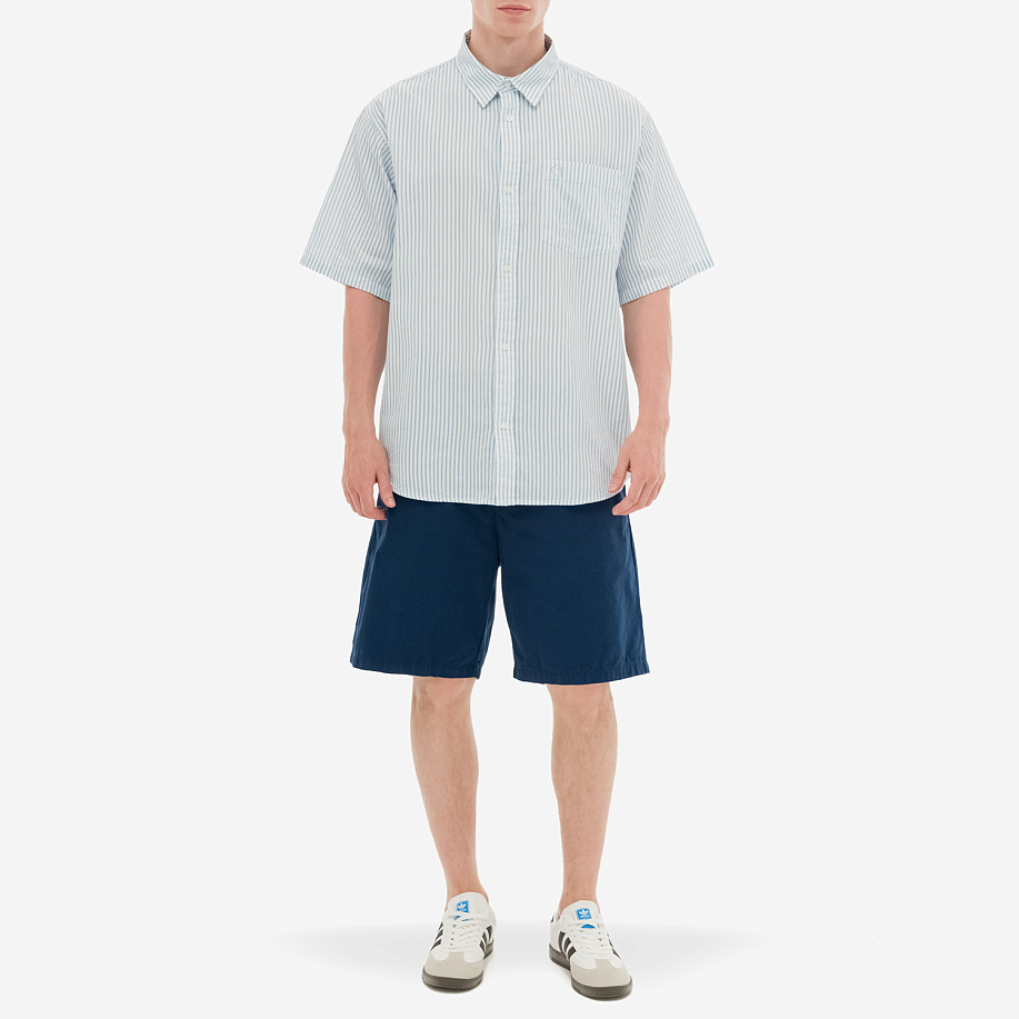 Шорты CARHARTT WIP CALDER SHORT стильные в Peak StoreINK (GARMENT DYED) - 4 фото Шорты CARHARTT WIP CALDER SHORT в интернет магазине Peakwww.peakstore.ru - 4 фото