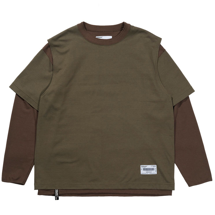 Лонгслив POLIQUANT THE LAYERED L/S TEE в интернет-магазине Peak Conceptwww.peakstore.ru - 6 фото