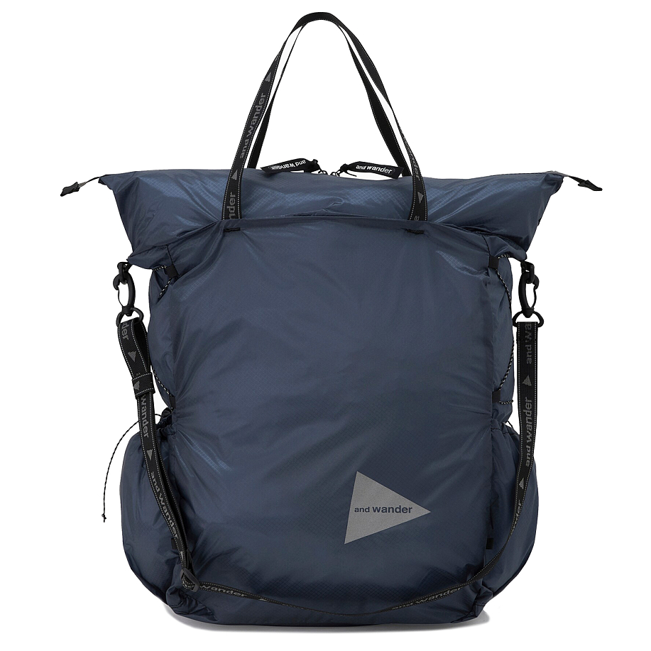 Сумка-тоут AND WANDER SIL TOTE BAG BLUE - 1 фото Сумка-тоут AND WANDER SIL TOTE BAG в интернет магазине Peakwww.peakstore.ru - 1 фото