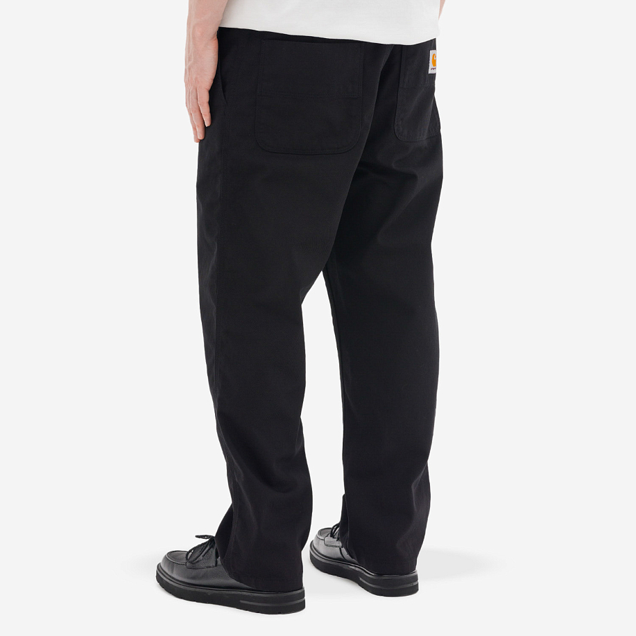 Брюки CARHARTT WIP ALBERT PANT BLACK (RINSED) - 3 фото Брюки CARHARTT WIP ALBERT PANT в интернет магазине Peakwww.peakstore.ru - 3 фото