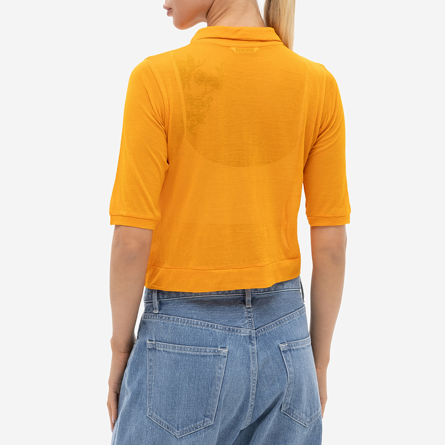 Поло AURALEE HARD TWIST COTTON GAUZE SHORT POLO - 19 фото Поло AURALEE HARD TWIST COTTON GAUZE SHORT POLO в интернет магазине Peakwww.peakstore.ru - 19 фото