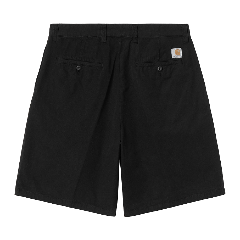 Шорты CARHARTT WIP CALDER SHORT стильные в Peak StoreBLACK (GARMENT DYED) - 7 фото Шорты CARHARTT WIP CALDER SHORT в интернет магазине Peakwww.peakstore.ru - 7 фото