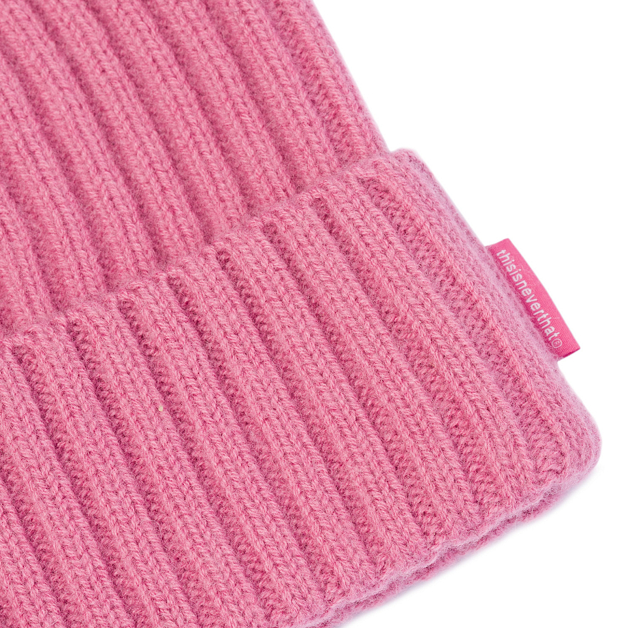 Шапка THISISNEVERTHAT BASIC WOOL BEANIE Dusty Pink - 4 фото Шапка THISISNEVERTHAT BASIC WOOL BEANIE в интернет магазине Peakwww.peakstore.ru - 4 фото