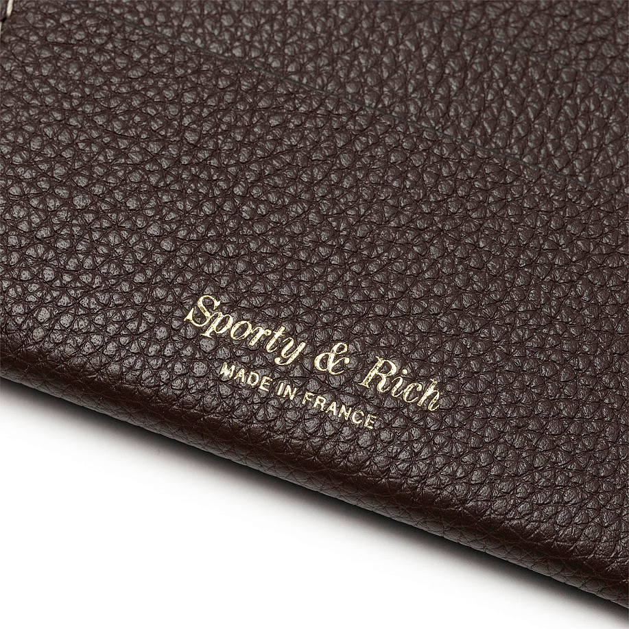 Кардхолдер SPORTY & RICH LEATHER CARD HOLDER в интернет магазине Peakwww.peakstore.ru - 3 фото
