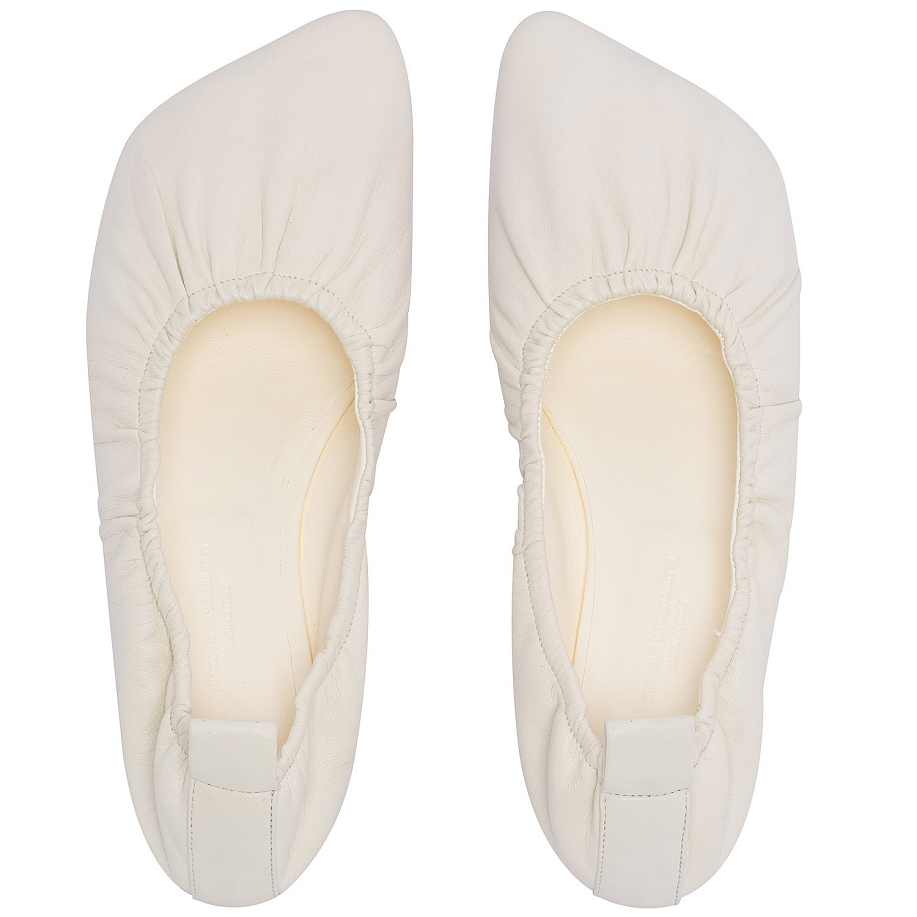 Балетки Niccolo Pasqualetti OBLIQUA SOFT BALLERINAS в интернет магазине Peakwww.peakstore.ru - 7 фото