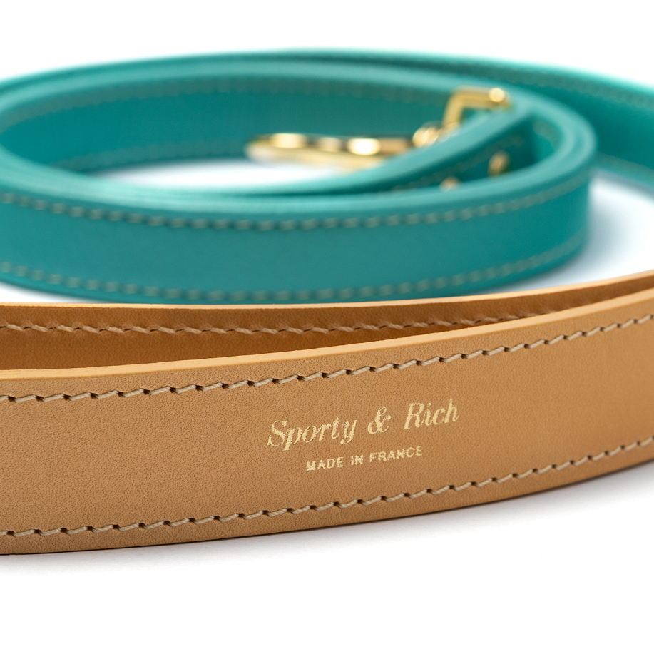 Поводок SPORTY & RICH LEATHER DOG LEASH в интернет-магазине Peak Conceptwww.peakstore.ru - 2 фото