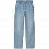Джинсы CARHARTT WIP W' PIERCE PANT STRAIGHT BLUE (LIGHT STONE WASHED)