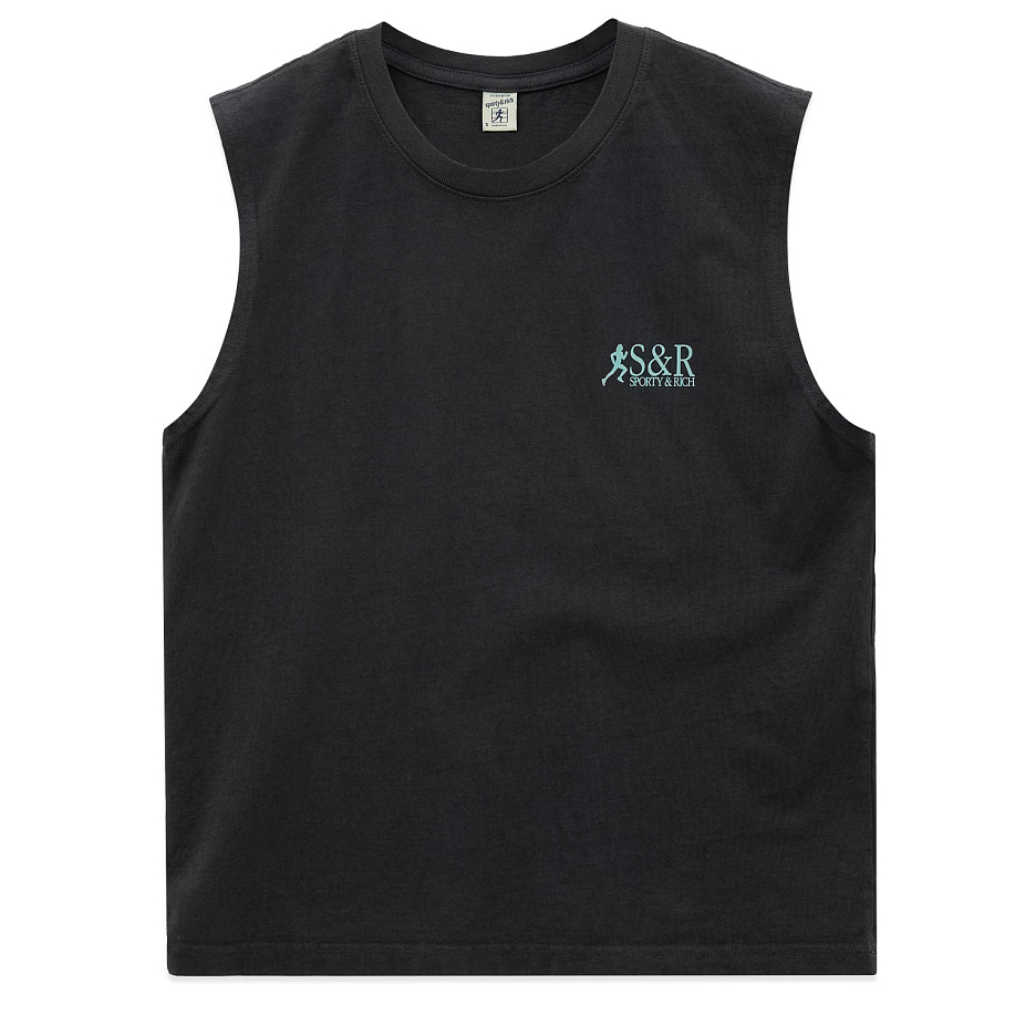 Майка SPORTY & RICH ACTION LOGO MUSCLE TEE в интернет магазине Peakwww.peakstore.ru - 1 фото