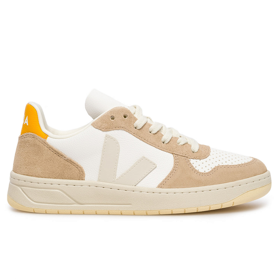 Низкие кеды VEJA V‐10 CHROMEFREE LEATHER - 1 фото Низкие кеды VEJA V‐10 CHROMEFREE LEATHER в интернет магазине Peakwww.peakstore.ru - 1 фото