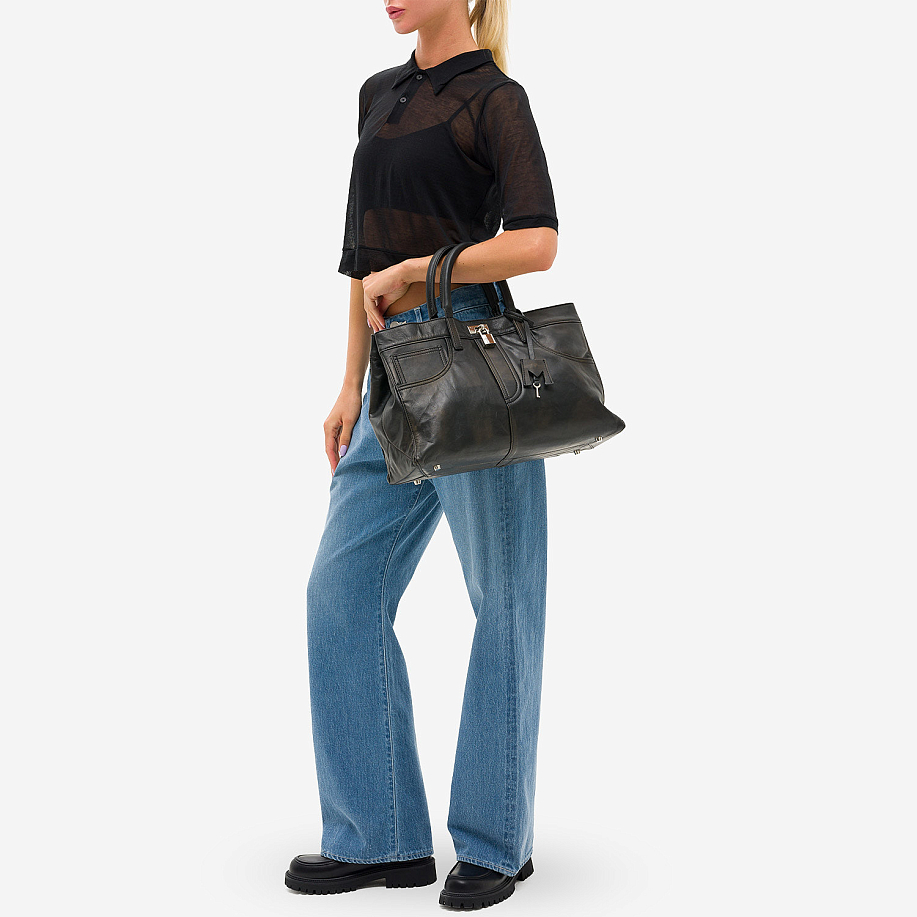 Сумка через плечо MEDEA NINA BAG LEATHER - 3 фото Сумка через плечо MEDEA NINA BAG LEATHER в интернет магазине Peakwww.peakstore.ru - 3 фото