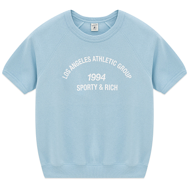 Футболка Sporty & Rich LA Athletic Group Short Sleeve Crewneck FW25 