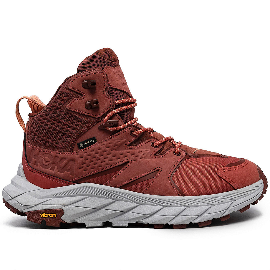 Кроссовки HOKA W ANACAPA MID GTX HOT SAUCE / CHERRY MAHOGANY - 1 фото Кроссовки HOKA W ANACAPA MID GTX в интернет магазине Peakwww.peakstore.ru - 1 фото