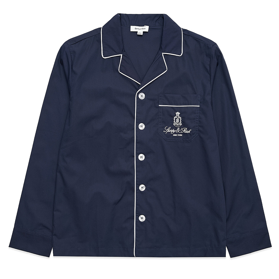 Рубашка SPORTY & RICH VENDOME PYJAMA SHIRT в интернет магазине Peakwww.peakstore.ru - 1 фото