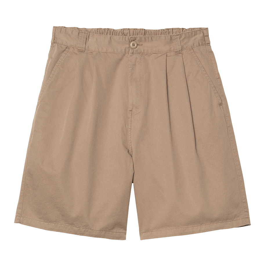 Шорты CARHARTT WIP MARV SHORT стильные в Peak StoreLEATHER (STONE WASHED) - 1 фото Шорты CARHARTT WIP MARV SHORT в интернет магазине Peakwww.peakstore.ru - 1 фото