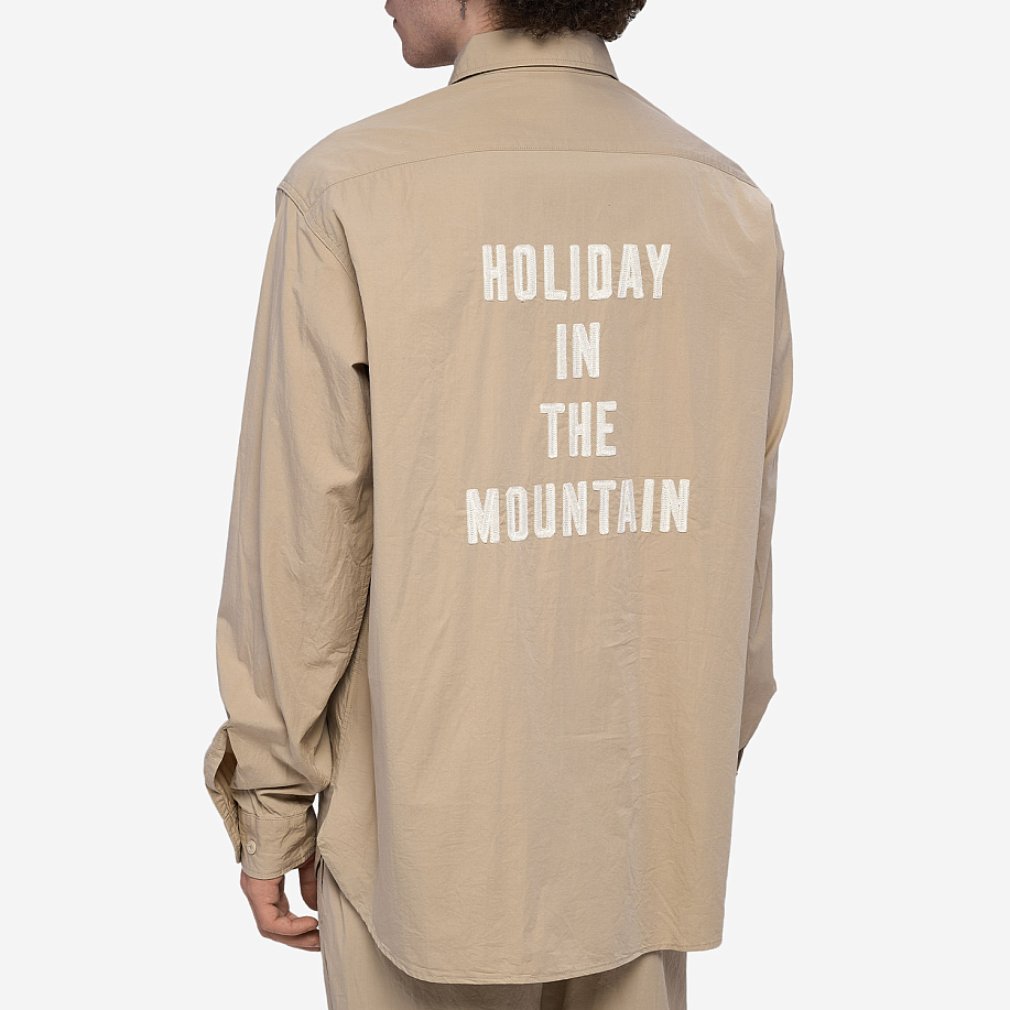 Рубашка MOUNTAIN RESEARCH HOLIDAY COTTON SHIRT в интернет-магазине Peak Conceptwww.peakstore.ru - 4 фото