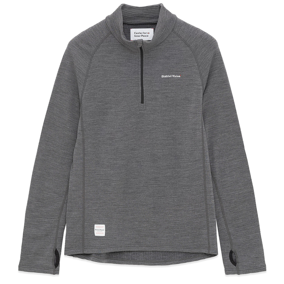 Термокофта DISTRICT VISION HALF-ZIP MERINO GRID FLEECE в интернет магазине Peakwww.peakstore.ru - 11 фото
