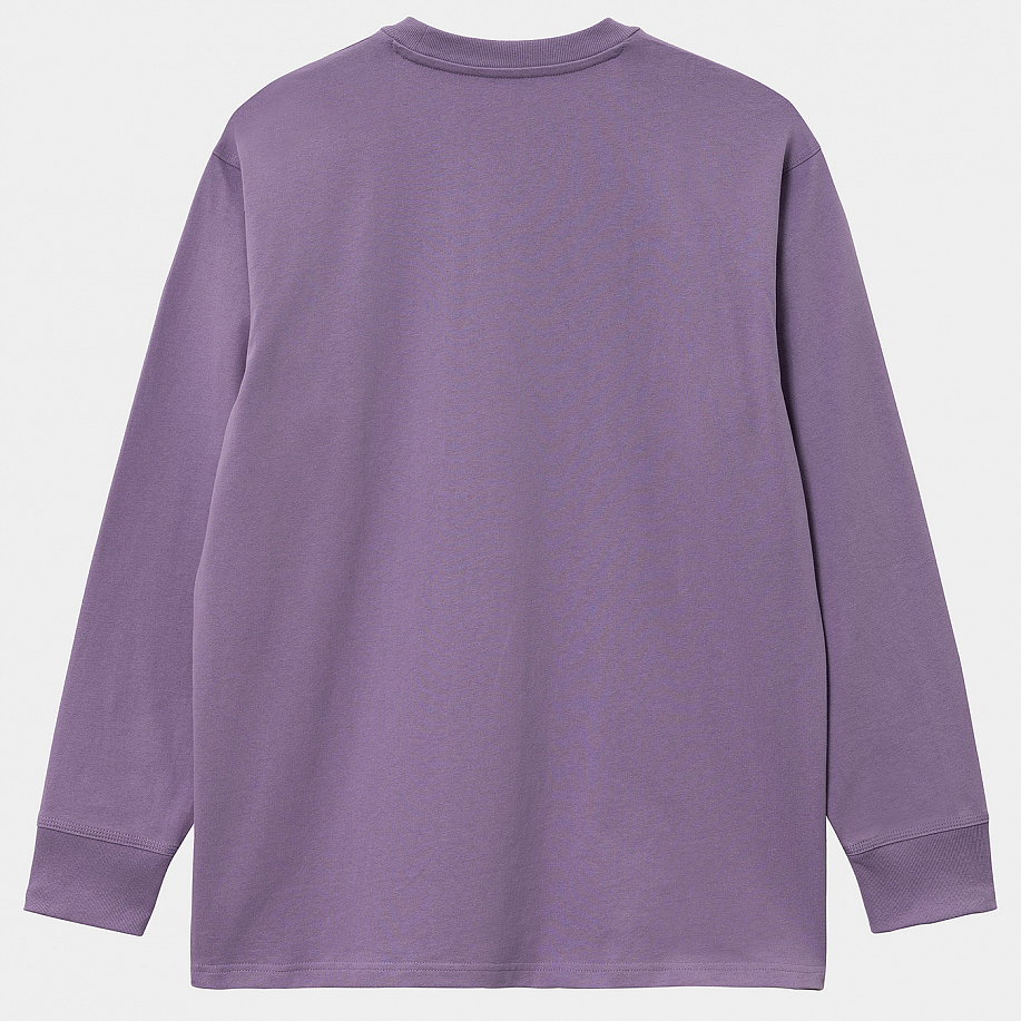 Лонгслив CARHARTT WIP L/S AMERICAN SCRIPT T-SHIRT в интернет магазине Peakwww.peakstore.ru - 2 фото