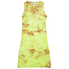 Платье ARIES TIE DYE LACE TANK DRESS LIME