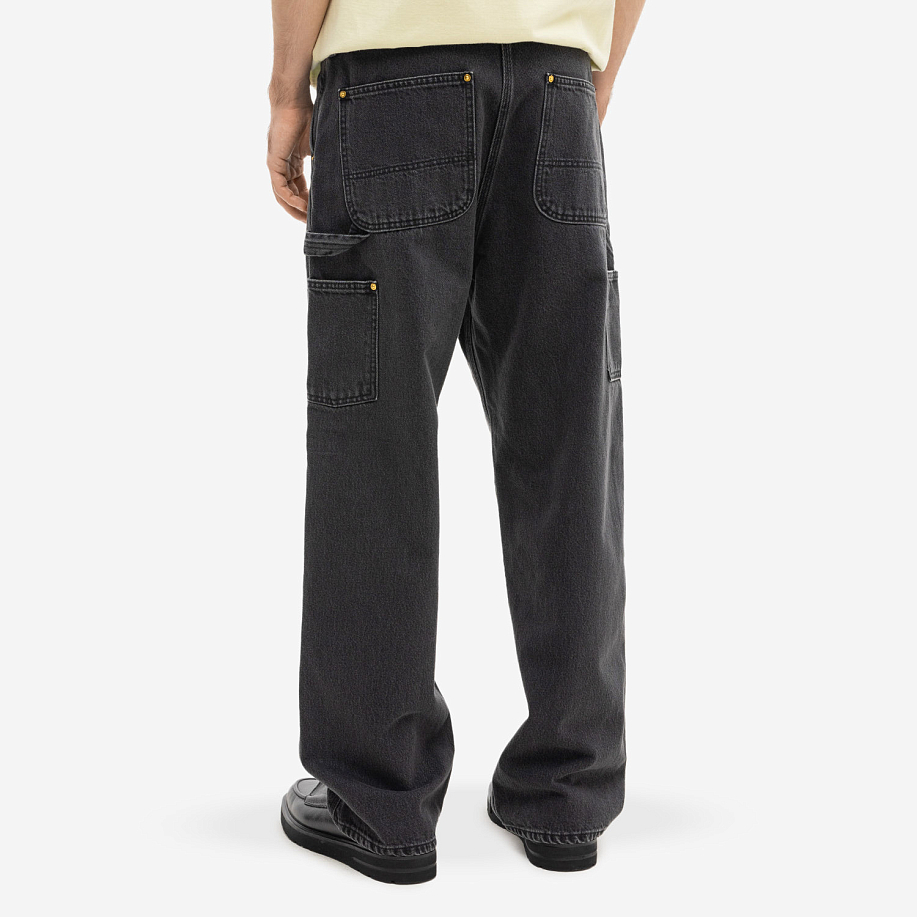 Джинсы ORSLOW RELAX FIT BLACK DENIM PAINTER PANTS в интернет-магазине Peak Conceptwww.peakstore.ru - 3 фото
