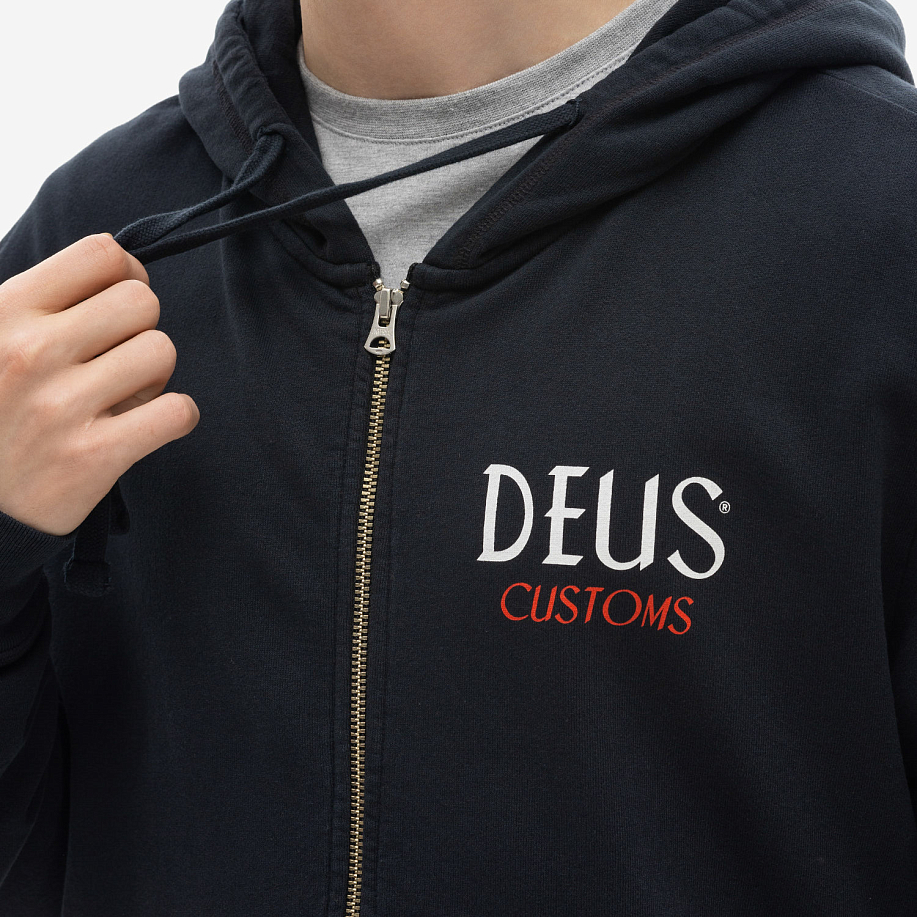 Толстовка DEUS EX MACHINA CHINCHILLA HOODIE в интернет магазине Peakwww.peakstore.ru - 5 фото