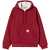 Толстовка CARHARTT WIP ACTIVE SWEAT JACKET SCARLET (STONE WASHED)