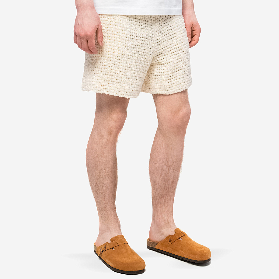 Шорты AURALEE HOMESPUN SUMMER TWEED MESH SHORTS - 2 фото Шорты AURALEE HOMESPUN SUMMER TWEED MESH SHORTS в интернет магазине Peakwww.peakstore.ru - 2 фото