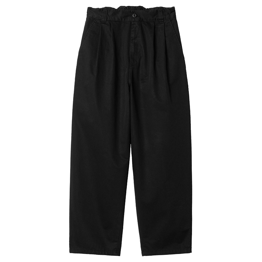 Брюки CARHARTT WIP MARV PANT BLACK (STONE WASHED) - 1 фото Брюки CARHARTT WIP MARV PANT в интернет магазине Peakwww.peakstore.ru - 1 фото