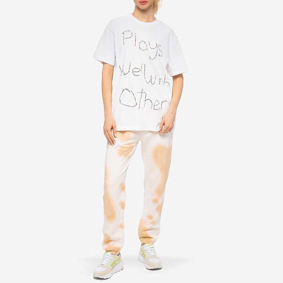 Футболка COLLINA STRADA SOLID RHINESTONE TEE в интернет-магазине Peak Conceptwww.peakstore.ru - 4 фото