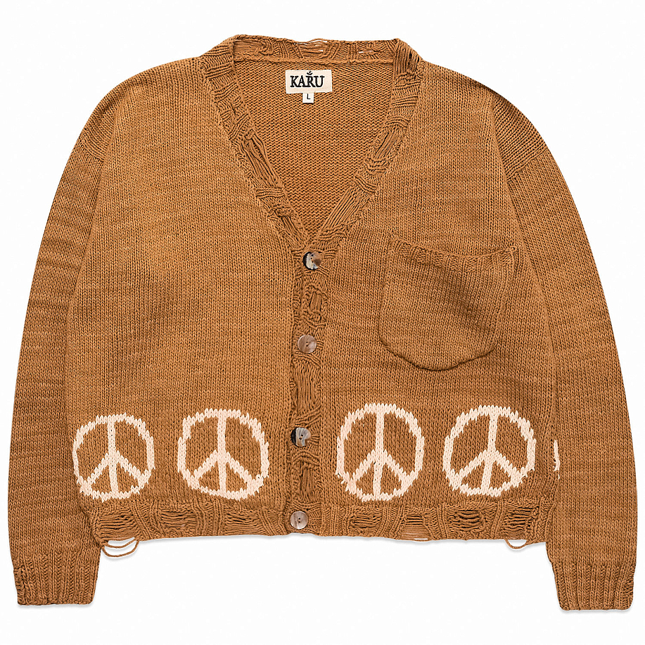 Кардиган KARTIK RESEARCH PEACE CARDIGAN в интернет-магазине Peak Conceptwww.peakstore.ru - 1 фото