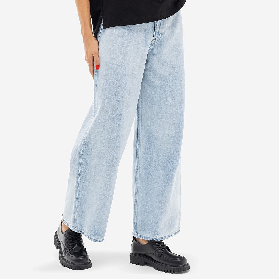 Джинсы YLEVE 13.5OZ DENIM HIGH WEST WIDE FADE в интернет магазине Peakwww.peakstore.ru - 3 фото