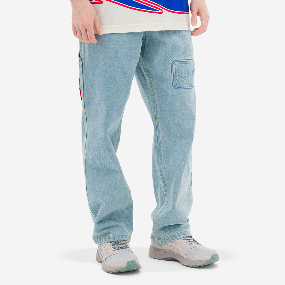 Джинсы PLEASURES BOX LOGO CARPENTER JEANS - 6 фото Джинсы PLEASURES BOX LOGO CARPENTER JEANS в интернет магазине Peakwww.peakstore.ru - 6 фото