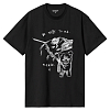 Футболка CARHARTT WIP S/S PEPE BE NICE T-SHIRT Black / White