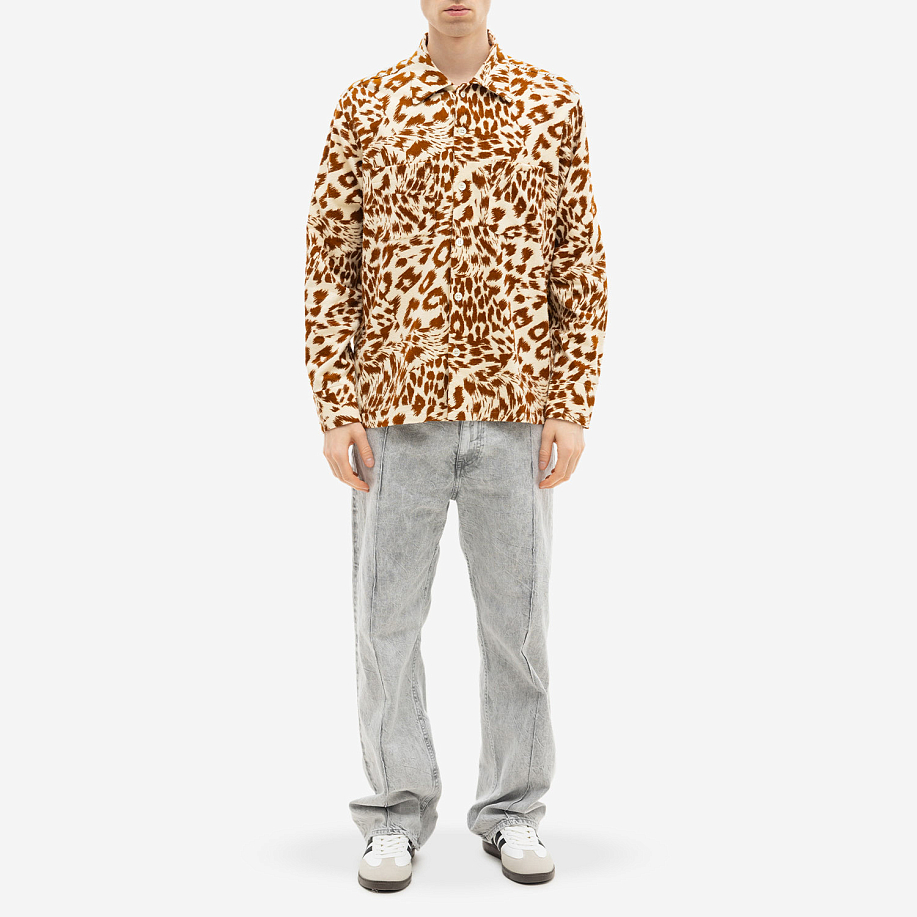 Рубашка NOMA T.D. FLANNEL OPEN COLLAR SHIRT в интернет-магазине Peak Conceptwww.peakstore.ru - 4 фото