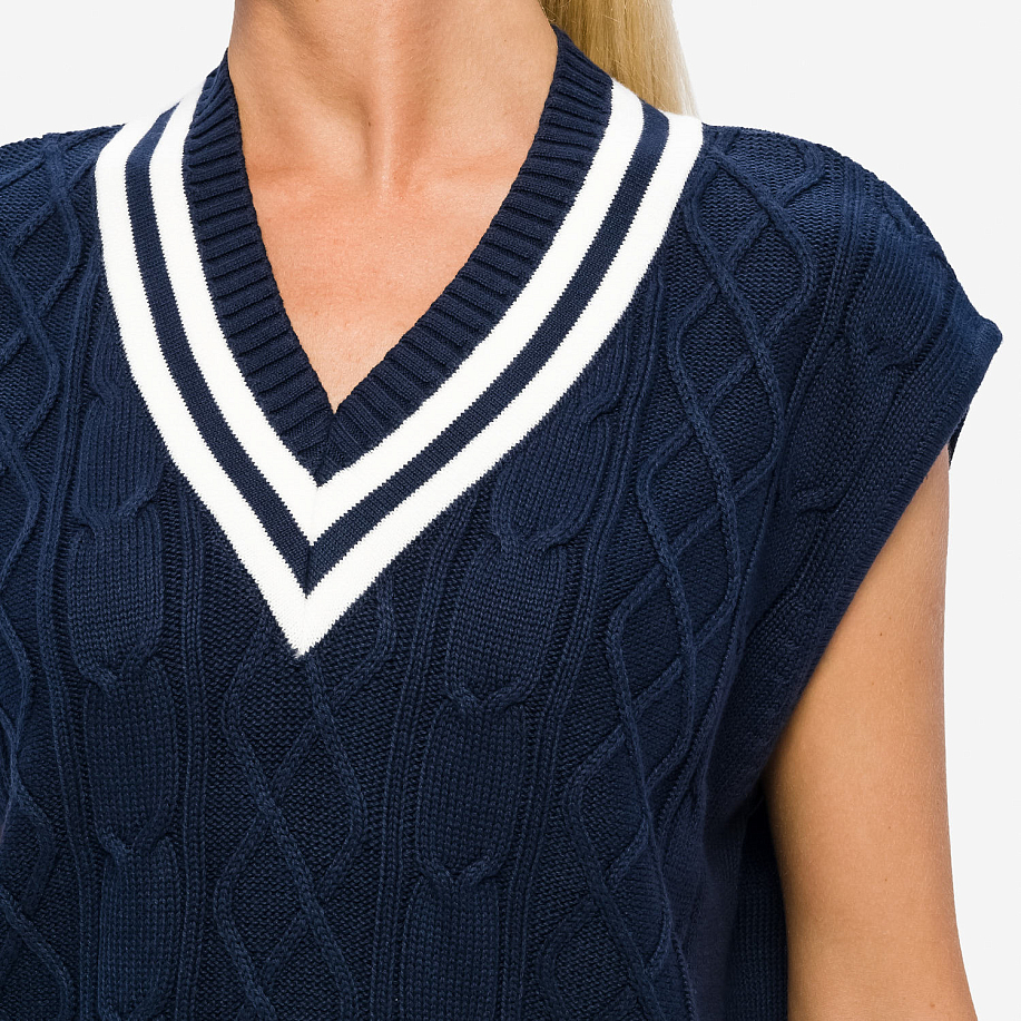 Жилет SPORTY & RICH SRC CABLEKNIT VEST в интернет-магазине Peak Conceptwww.peakstore.ru - 5 фото